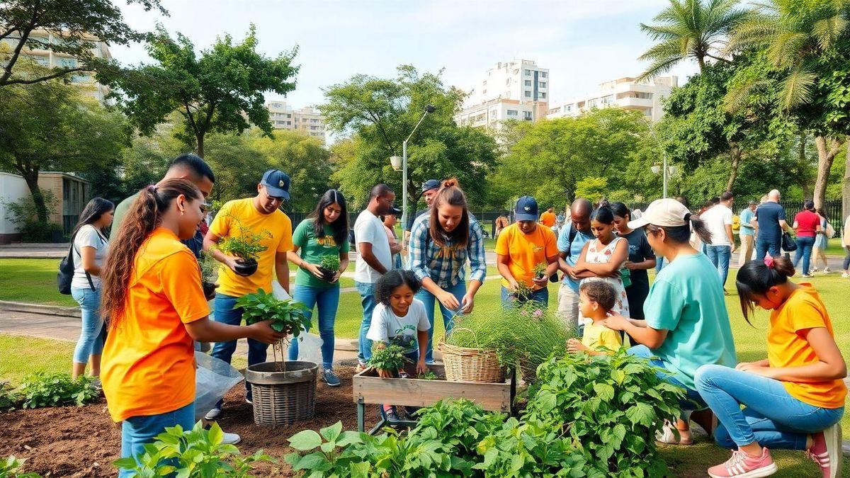 Exemplos Práticos de Ação Solidária em Comunidades