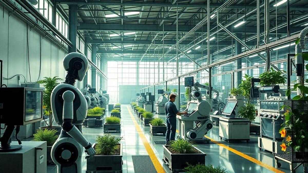 Automação Sustentável: O Futuro da Indústria Digital com AMZ Tech